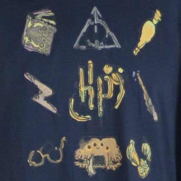 Wizarding World* Men's Short Sleeve Crew Neck Pullover Tee-Shirt~ Size‎ Large - Picture 3 of 9